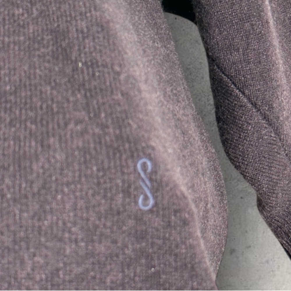 Proenza Schouler Sandra Turtleneck Sweater Eco Doubleface Cashmere Purple Sz XS - Picture 5 of 12